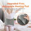 Electric Heating Pad Back Heating Support Belt Heated Waist Brace Adjustable Temperature Warm Abdomen Warmer Lumbar Support Pad