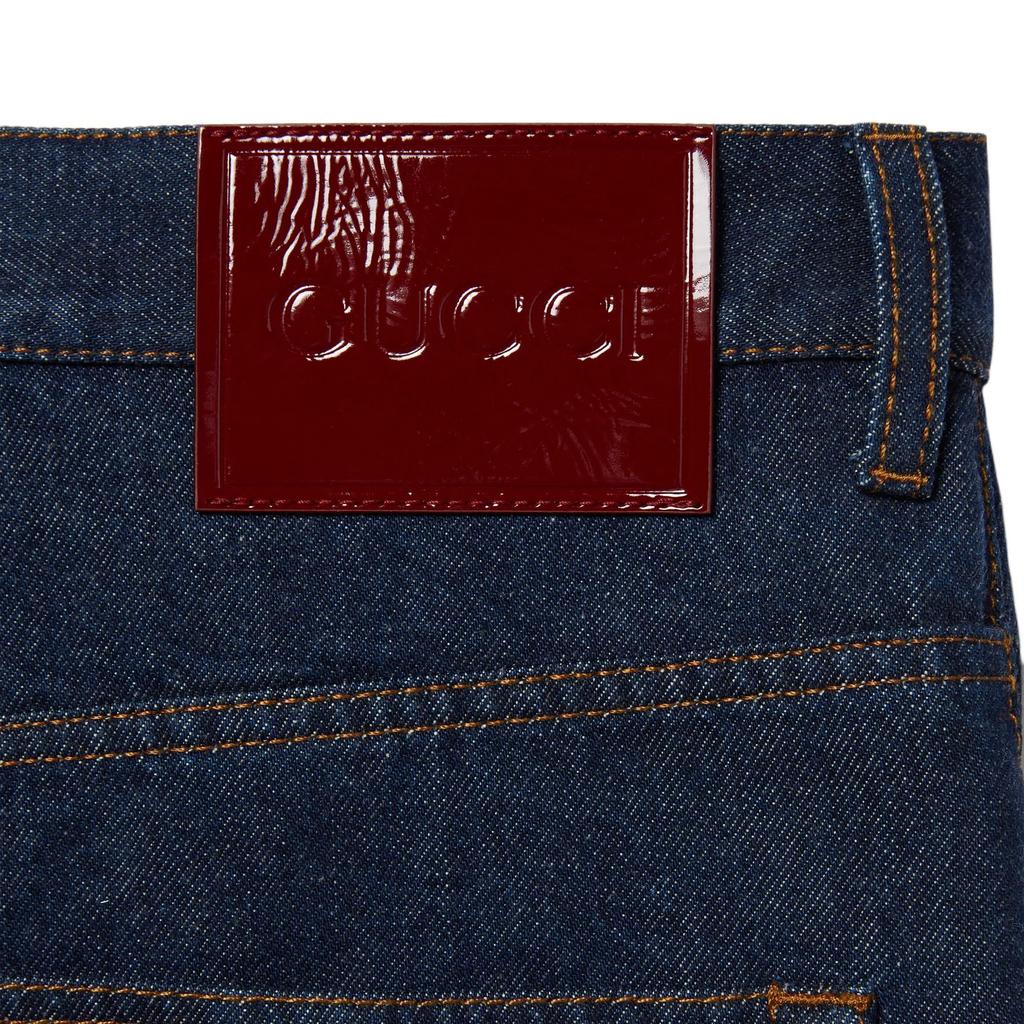 Gucci Свободные джинсы прямого кроя 798228-XDCYY-4100