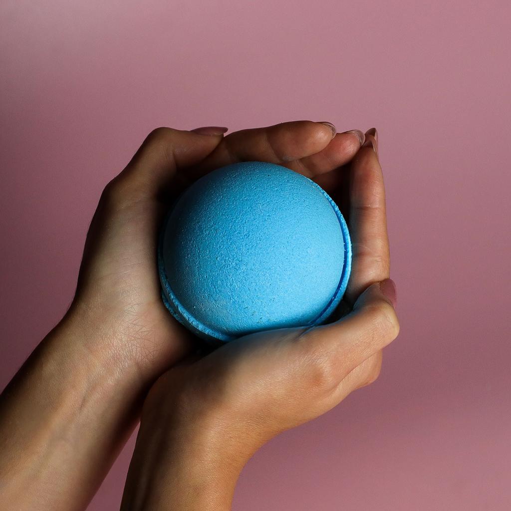 2x Blueberry Bath Bomb Jumbo 180g