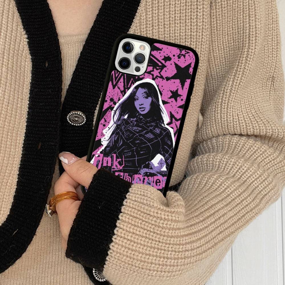 Чехол для телефона Pinkpantheress с поддержкой беспроводной зарядки, PC+TPU, для iPhone 11 12 13 14 15 16 17 Pro Max Plus
