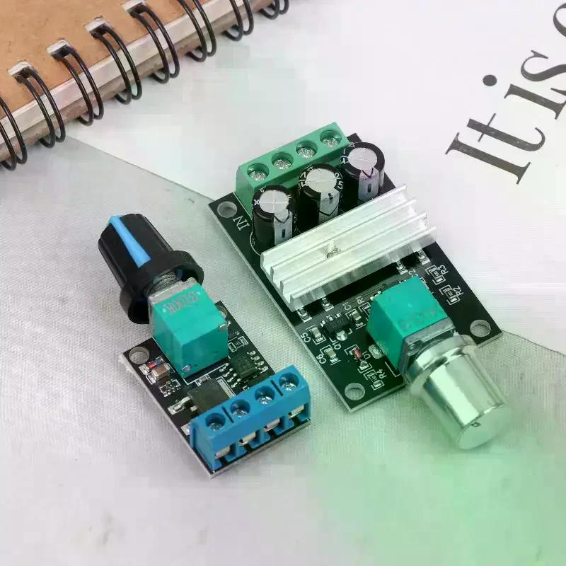 2/3/5/10A Регулятор напряжения ШИМ Регулятор скорости двигателя постоянного тока Губернатор Бесступенчатый регулятор скорости Диммер для светодиодов Модуль контроллера мощности