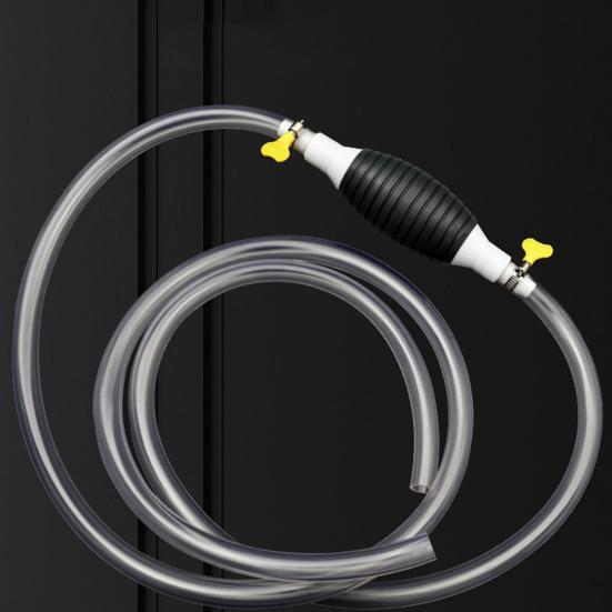 Многоцелевой всасывающий насос для жидкости Портативный ручной насос для перекачки топлива с высокопроизводительным шлангом Многоразовое масло