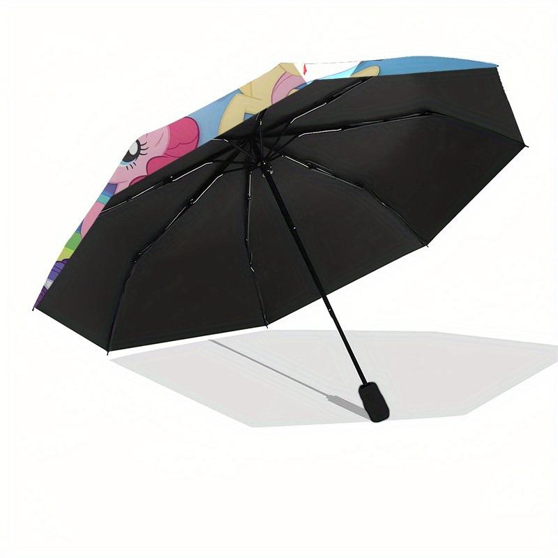 1pc My Little Pony Themed High-quality Umbrella,Automatic Opening and Closing Umbrella,Multi-functional Umbrella G0811363