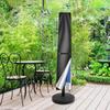 Patio Umbrella Cover Storage Bag (without Pole) Outdoor Anti-UV Protective Cover Waterproof Sunshade Umbrella Cover with Zipper