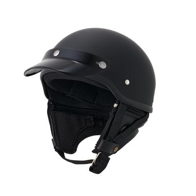 Мотоциклетный шлем Marushin MCH5 Half Helmet Matte Black Free Size Product MZH003 MZ-HALF (57-60см) Число