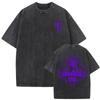 Christian Religious Series Jesus Vintage Washed T-shirt Men Women Gothic Rock Oversized Short Sleeve T Shirts Hip Hop Streetwear