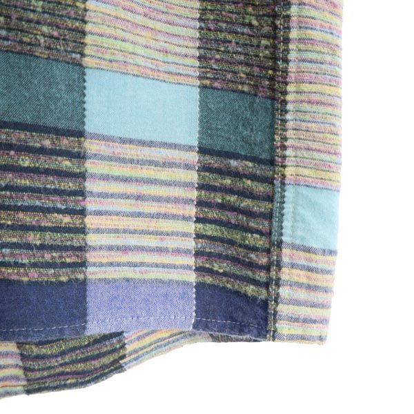 SUGAR CANE Toyo Enterprise SC21890 клетчатая рубашка с длинным рукавом на пуговицах M мужская б/у