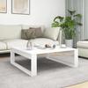 VidaXL Coffee Table White 100x100x35 Cm Chipboard