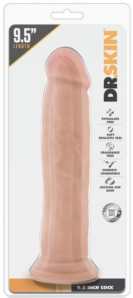 Реалистичный фаллоимитатор Righthick Dr Skin 22 x 5 см