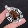 Mahogany Obsidian Pendant 925 Sterling Silver Pendant Original Gemstone Pendant Designer Jewelry Anniversary Gifts Handmade Stylish Pendant