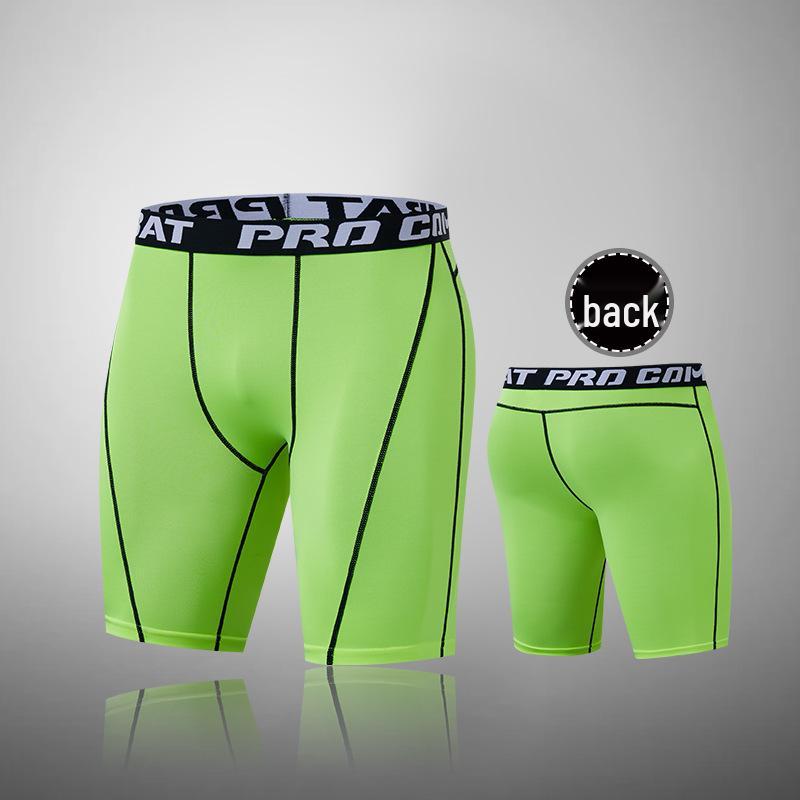 Мужские спортивные леггинсы с высокой эластичностью и компрессией: Быстросохнущие длинные брюки для бега, баскетбола и фитнеса.