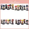 Detailed Mini Naruto Sasuke Kakashi Pvc Figures For Car Dashboard Display