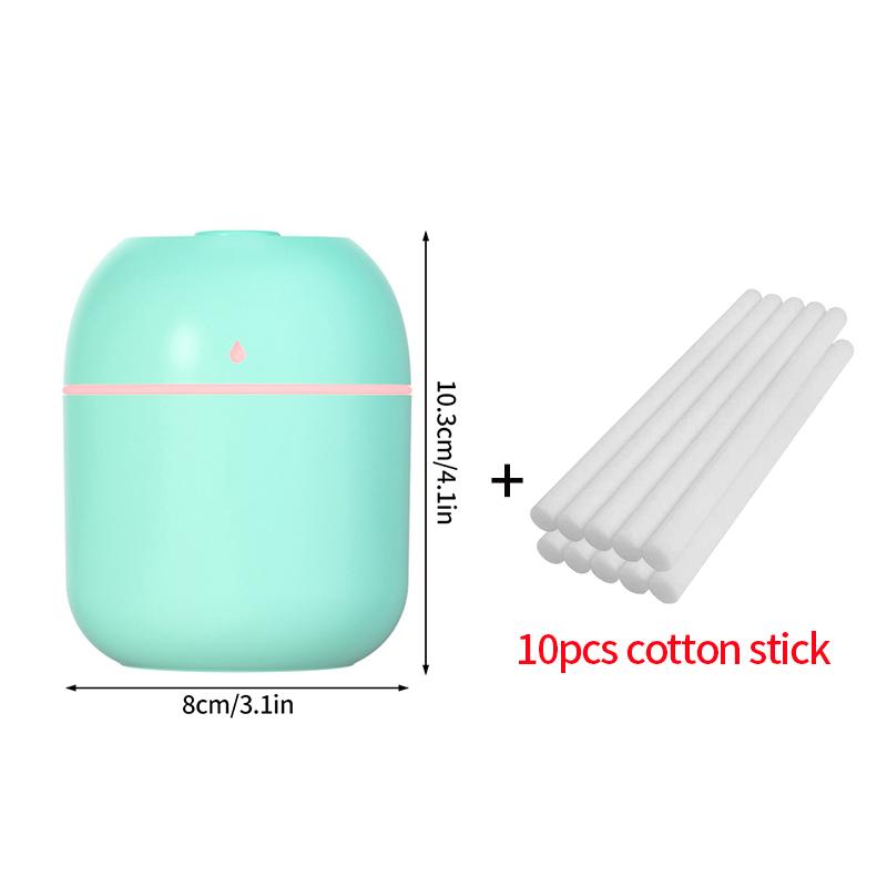 Портативный мини-увлажнитель для автомобиля, домашнего офиса, автоматический увлажнитель воздуха, диффузор USB, настольный, бесшумный, довольно увлажнитель