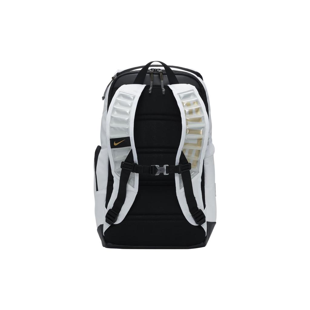 New Nike Hoops Elite 32L Backpack White/Gold/Black DX9786-100