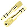 3.5 To 6.5mm Gold Plated Connectors Gold Plug 3.5mm Jack To 6.5mm Home