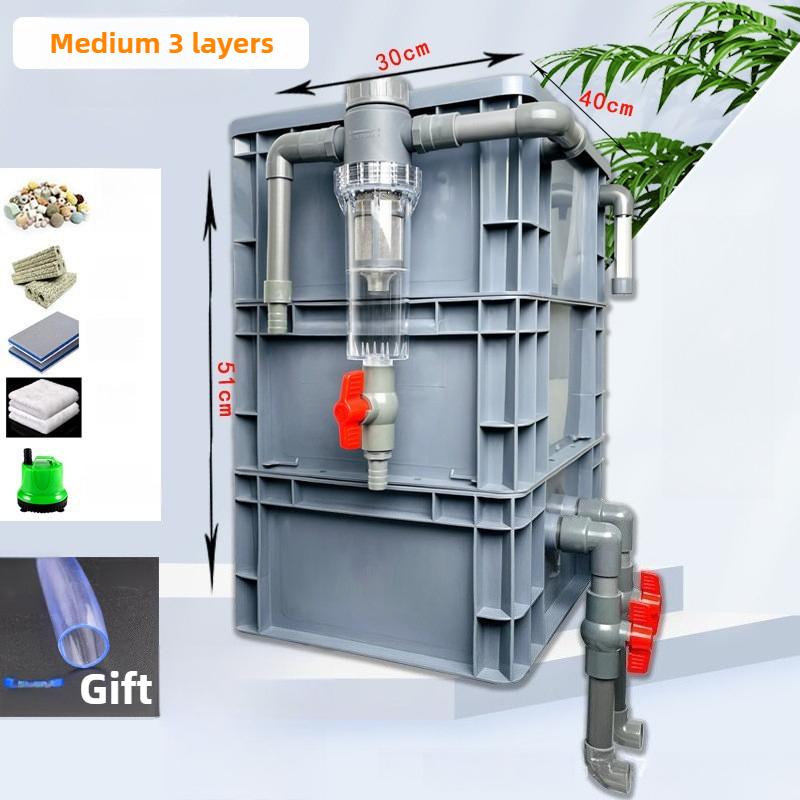 Fish Tank Filter Set Circulation System Heightened and Deepened Oxygenated Water Pump Fish Tank Accessories Oxygen Production
