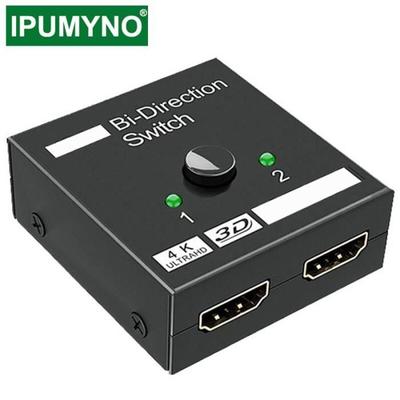 4K HDMI-совместимый разветвитель-конвертер, для ТВ, PS4, 1 в 2, DisplayPort, монитор, [D8BF43D]