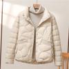 Light Down Jacket Women's Short New Autumn and Winter Fashion Stand-up Collar Versatile Jacket