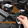 DaierTek Remote Battery Switch with Led Voltmeter Control Battery Disconnect Cut Off Switch Anti-Theft Remote Control Switch