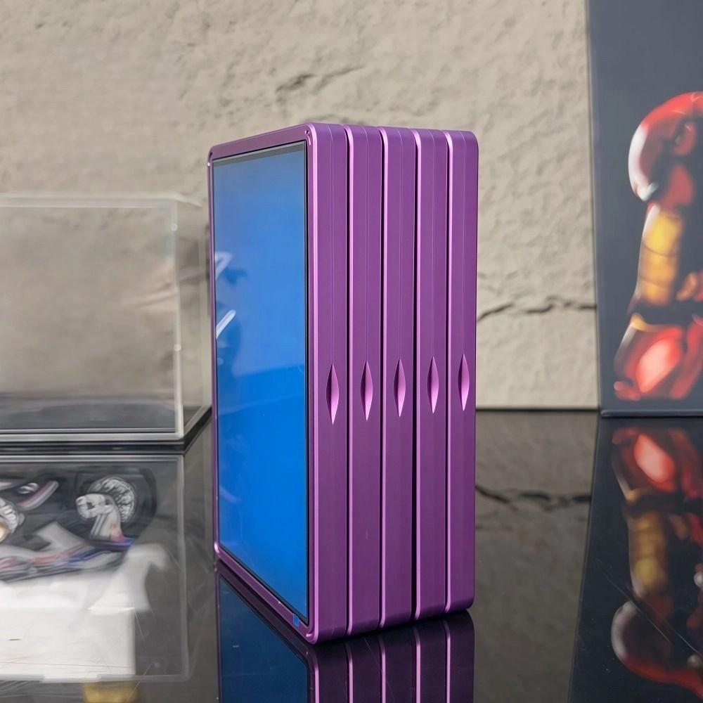 UV Protection Card Protective Case Aluminium Frame Magnetic Case Card Display