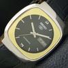 AUTOMATIC VINTAGE SEIKO 5 JAPAN 7009A MENS BLACK COLOR DIAL WATCH A702361-5 R124-a702361