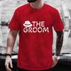 Team Groom T Shirts Future Groom Squad EVG Streetwear Best Man Tshirt Single Farewell Bachelor Stag Party Tees Wedding Y2k Tops