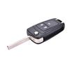 Lip Folding 3 Button Flip Remote Key Shell Case Cover Fob For Chevrolet Cruze