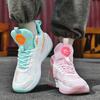 Basketball Shoes Boys Teenagers Cushioning Sports Summer High-top Actual Combat Women's Training Shoes Sound Breathable Children's Sneakers