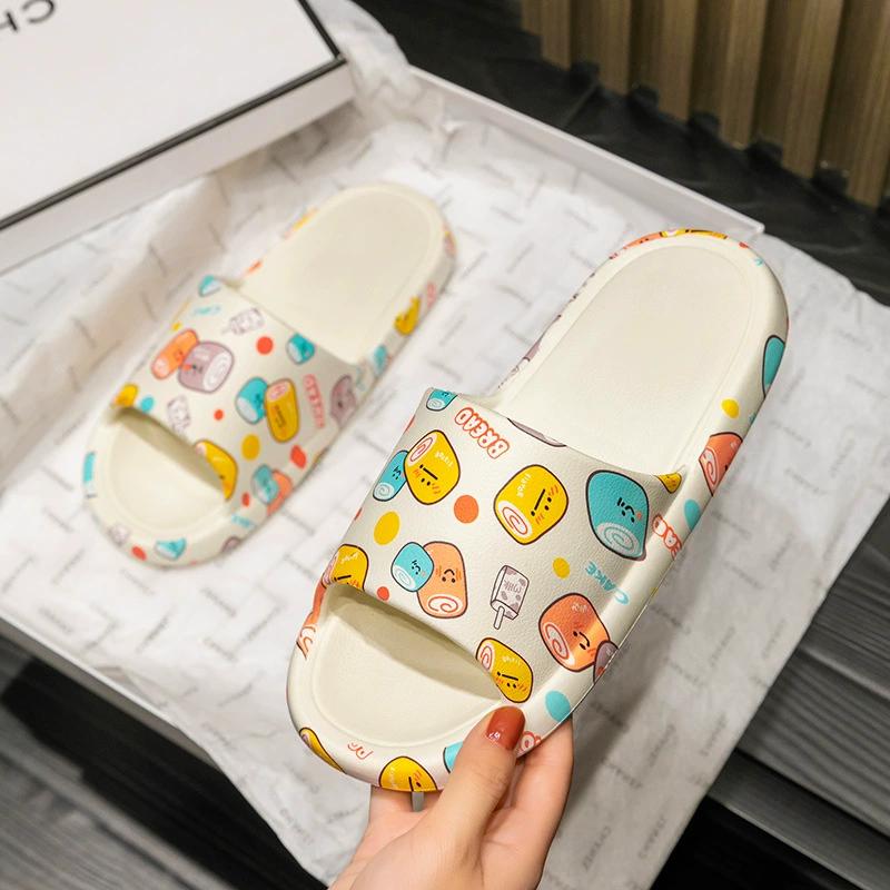 New Summer Internet Famous Men's and Women's Indoor Home Cool Slippers for Outdoor Wear, Summer One-piece Slippers for Cooldown