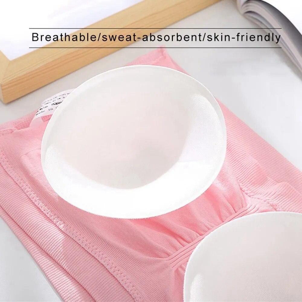 Женский бюстгальтер без бретелек, бесшовный укороченный топ-бандо, бюстгальтер с мягкой подкладкой, эластичный бюстгальтер на груди со съемной подкладкой