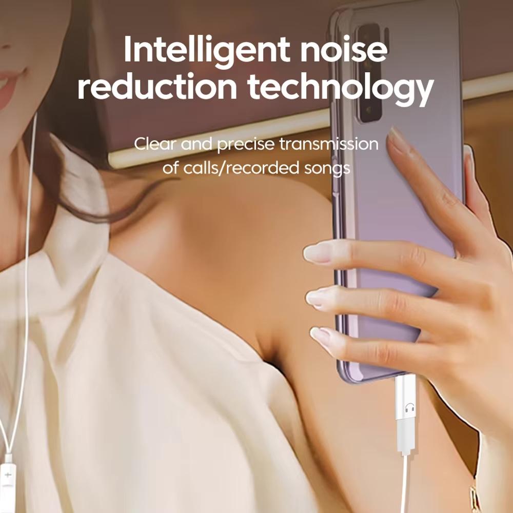 Hao BoType C To IOS Headphone Audio Adapter USB C Male To IOS Female Connectors for IPhone 16 15 IPad Samsung Earphone Converter 3
