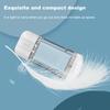 8ML Hair Oil Applicator with Precise Scale Scalp Massage Applicator Comb Clear Portable Hair Serum Oiling Dispenser Brush Hair Root Application Comb