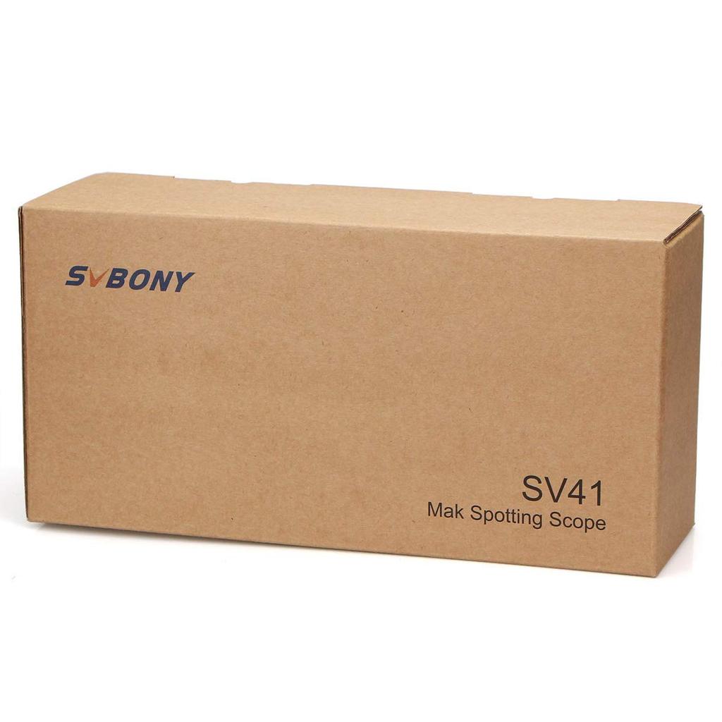 SVBONY SV41 Field Scope 70mm Spotting Scope Archery Scope Compact Bak4 Prism High Magnification FMC IPX7 Waterproof Tabletop Tripod Included