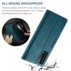 For Huawei Y7a/Huawei P smart 2021 Wallet Case AUTSPACE A01 Leather Stand Cover with RFID Blocking Card Holder