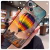 Hot Air Balloon Travel Mountain Case For iPhone 14 Pro Max 16 15 11 12 13 17 Pro Max mini 15 16 Plus 16e 17 Air Phone Cover