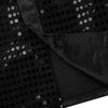 Boys Sequined Long Sleeve Spread Collar Shirt Elastic Waistband Flared Pants Jazz Outfit