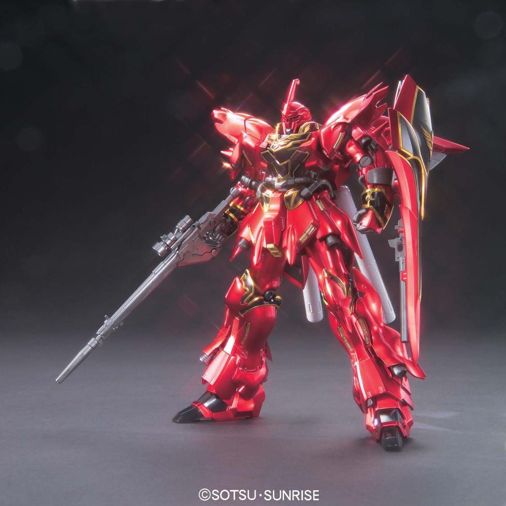 Костюм HGUC Sinanju Titanium Finish Gundam 1/144 MSN-06S (Мобильные УК)