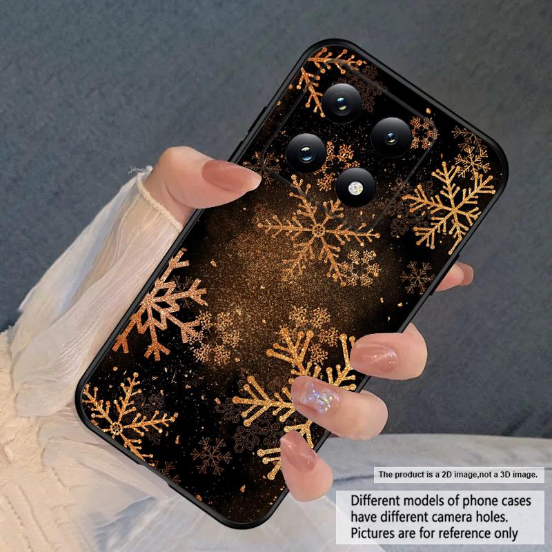 Лучшее на Рождество Для Xiaomi Poco X7 M7 Pro 5G M5 X4Pro 4 M6 4G C65 C75 F6 F5 X6 5 7 X5 F7 Ultra M5S M4Pro 5G мягкий чехол для телефона