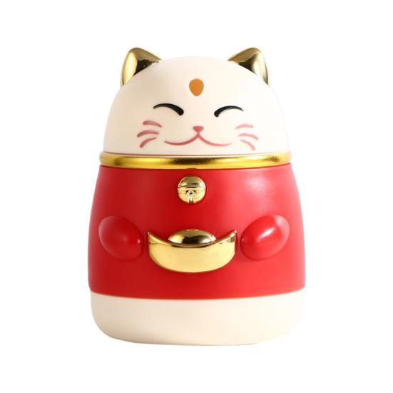 Коробка для зубочисток Lucky Cat Форма Pree Тип Автоматический всплывающий дом Гостиная Столовая Диспенсер для зубочисток Держатель для хранения зубочисток Контейнер