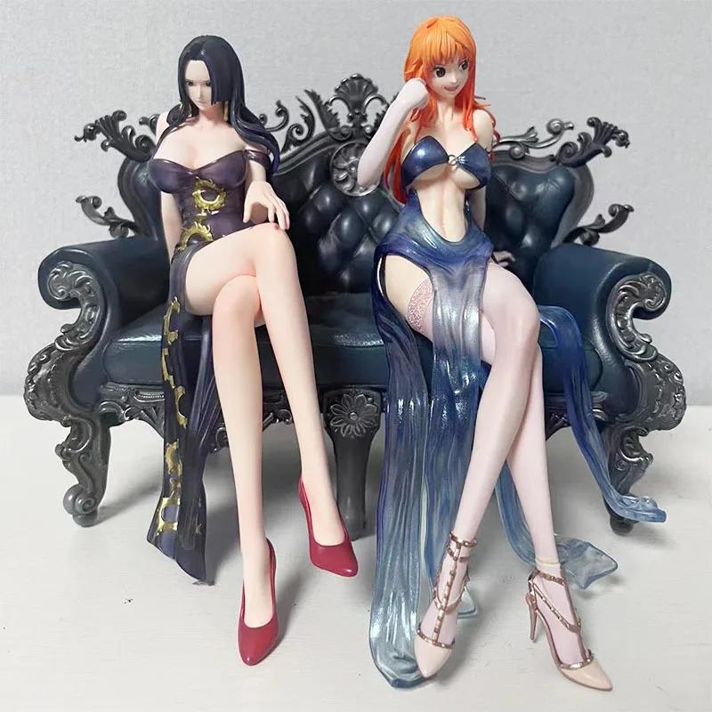17 см диван Nami фигурки аниме фигурки коллекция игрушка настольное украшение ПВХ модель кукла подарок
