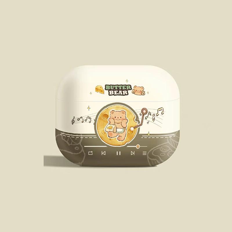 Подходящий защитный чехол для AirPods4 Pro2 Apple 3-го поколения 4-го поколения Чехол для наушников Всесторонний чехол для беспроводных Bluetooth-наушников