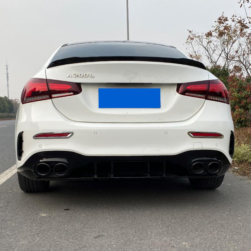Rear Bumper Spoiler Side Canard Air Vent Cover Fit For Mercedes-Benz Accessories CLA W177 Sedan A45 A35 A180 A200 A220 AMG 2019+