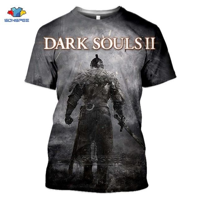 Летняя мужская футболка модная футболка с 3D принтом игра женская повседневная уличная одежда крутой спортивный топ