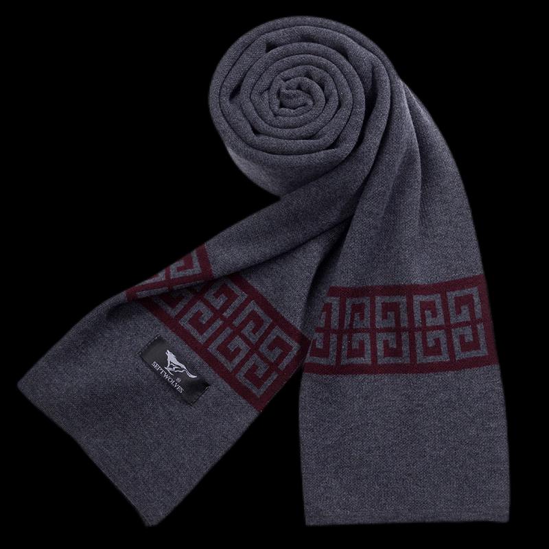 Septwolves Men's Winter Warm Scarf