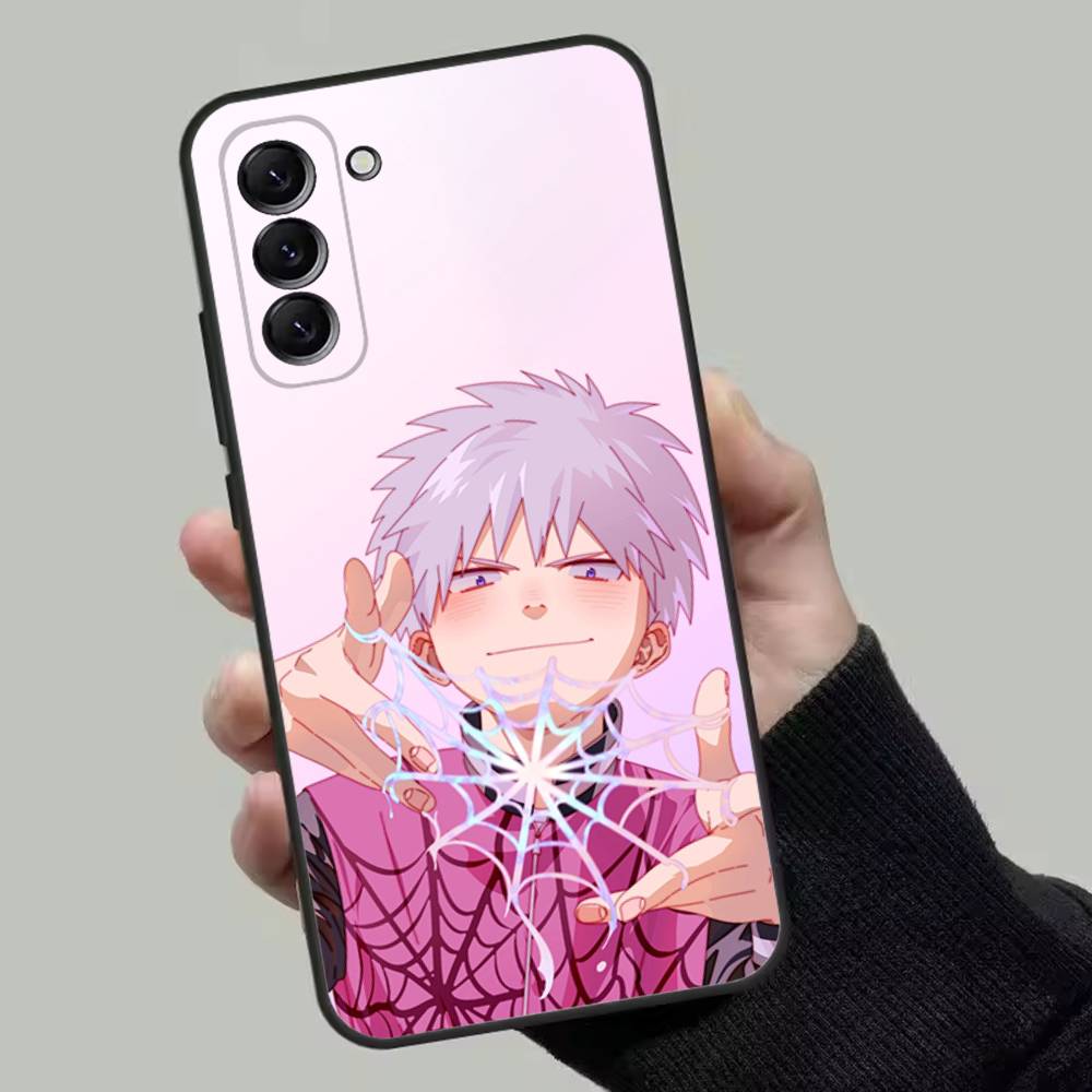 Аниме-чехол Kemono Jihen для Samsung Galaxy A13,A21s,A22,A31,A32,A52,A53,A71,A80,Мягкий черный корпус