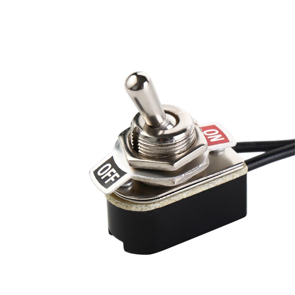 Electrical Equipment With Wire Cable Toggle Switch On/Off Switch Contacts Switch Lever Switch