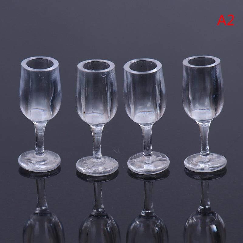 1:12 весов, 4 шт./лот, набор посуды для чашек, миниатюрная игрушка для кукольного домика