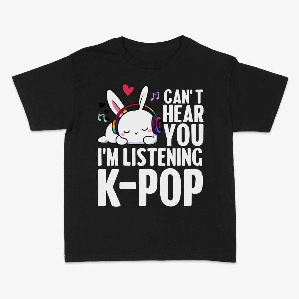 Не слышу тебя, я слушаю K-Pop Футболка, Милый Подарок Для Любителя K-pop, Кореобо