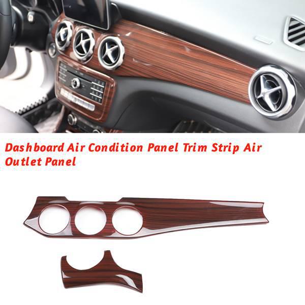 Dashboard Trim Strips for Left-Hand Drive Mercedes-Benz CLA/GLA 200/220/260 (Set of 2)