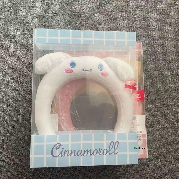 Мультяшный плюшевый ободок «Рататуй»: Милый аксессуар для волос в японском и корейском стиле для умывания лица